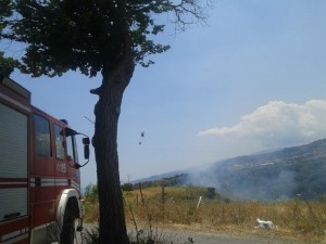 spazzatura in campagna