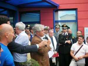 L'inaugurazione dell'acquario comunale nel 2010