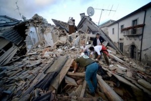 I danni ad Amatrice (foto Blasting news, it.blastingnews.com)