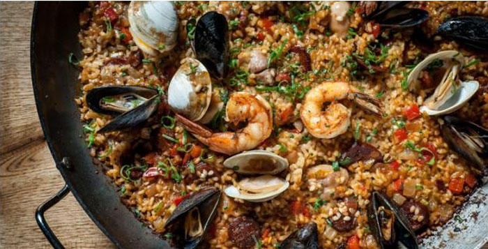 paella caraibica