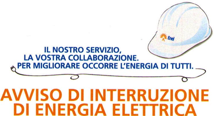 avviso enel energia elettrica