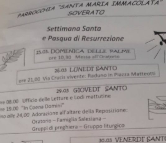 Settimana santa